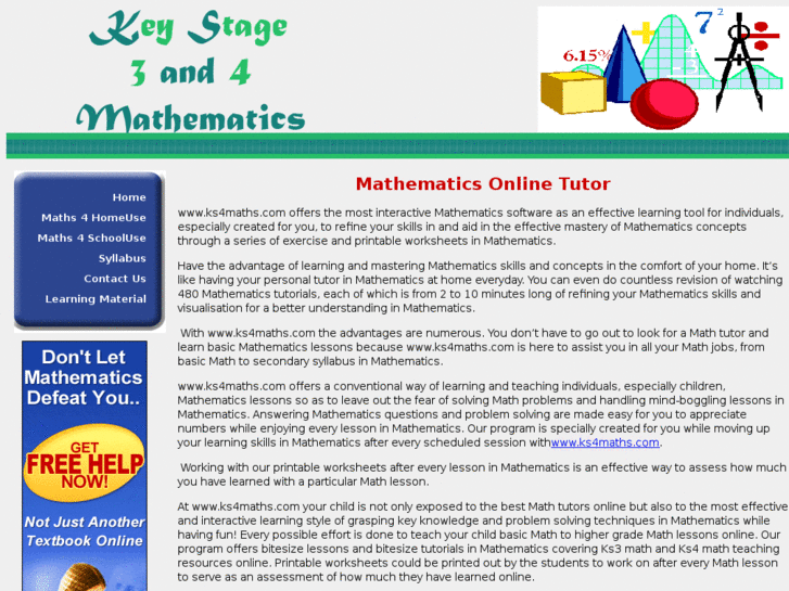 www.ks4maths.com