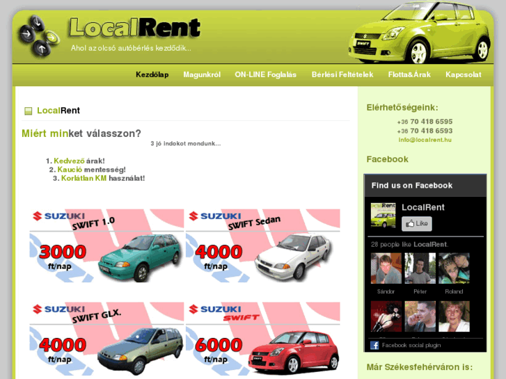 www.localrent.hu