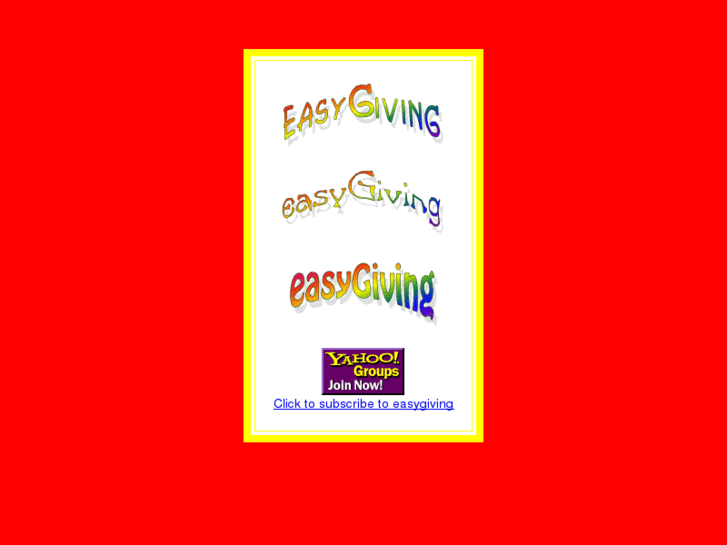 www.myeasygiving.com