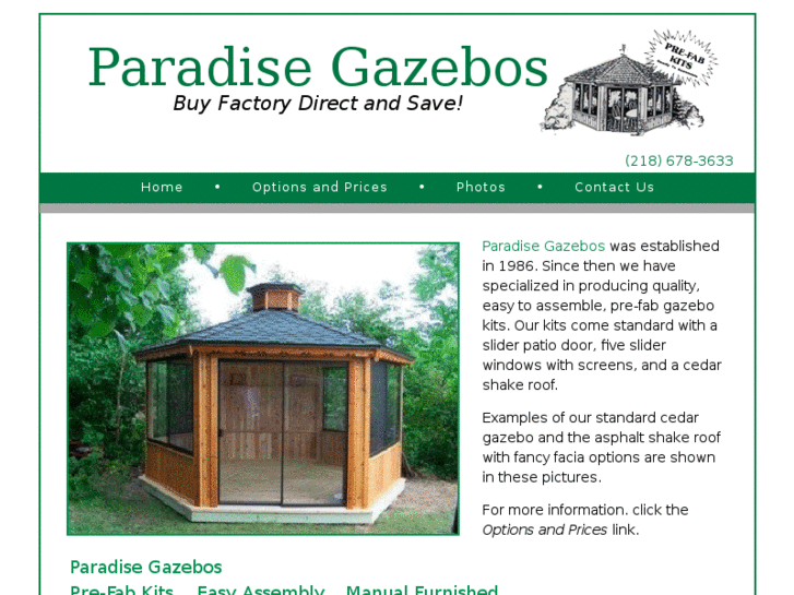 www.paradisegazebos.net