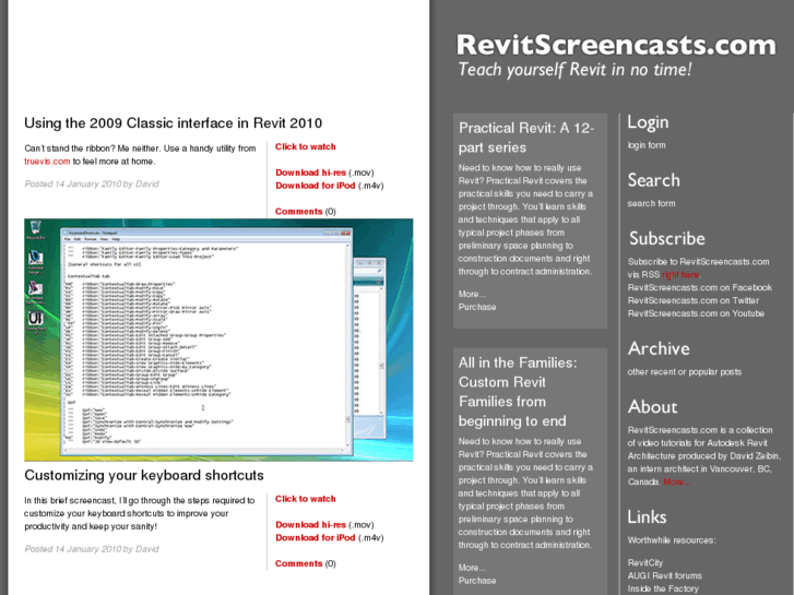 www.revitscreencasts.com