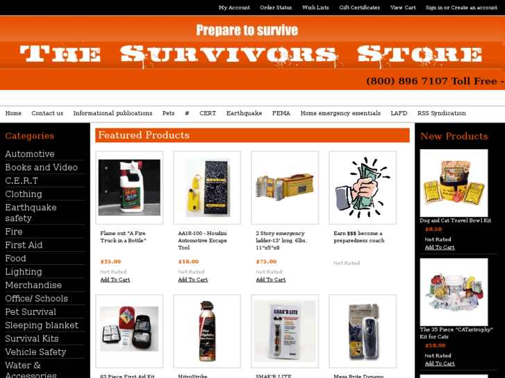 www.thesurvivorsstore.com