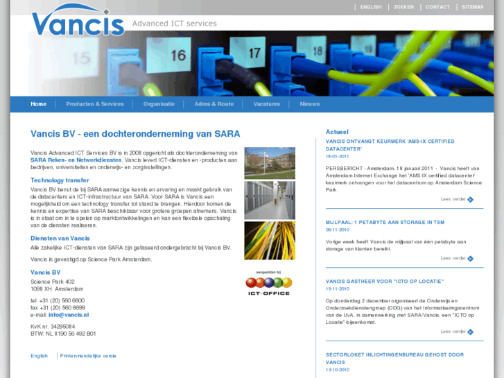 www.vancis.nl