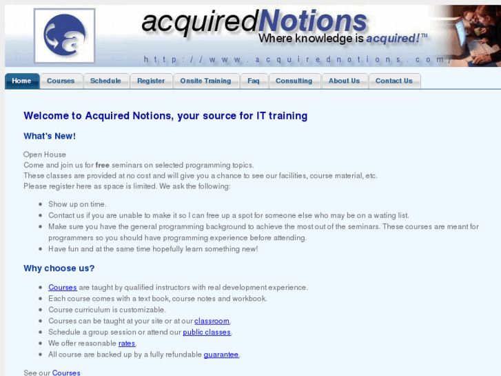 www.acquirednotions.com