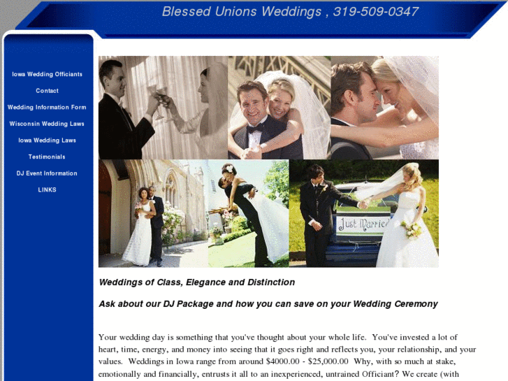 www.blessedunionsweddings.com