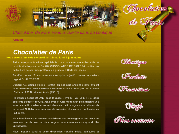 www.chocolatierdeparis.com