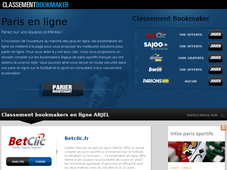 www.classementbookmaker.com