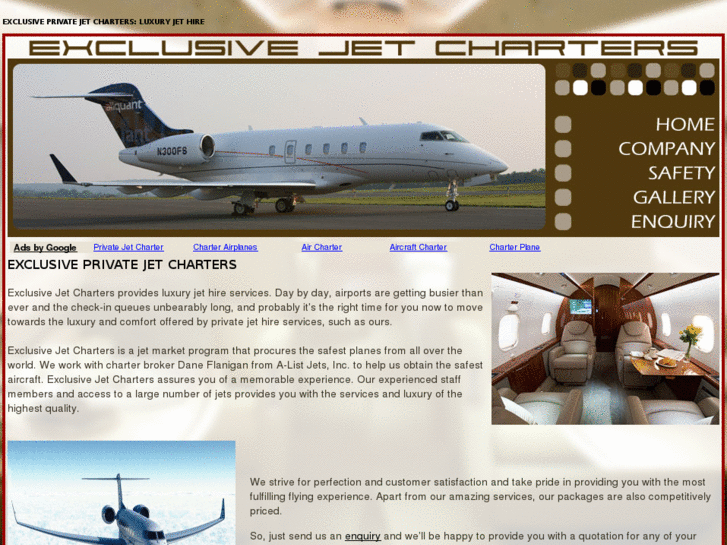 www.exclusivejetcharters.com