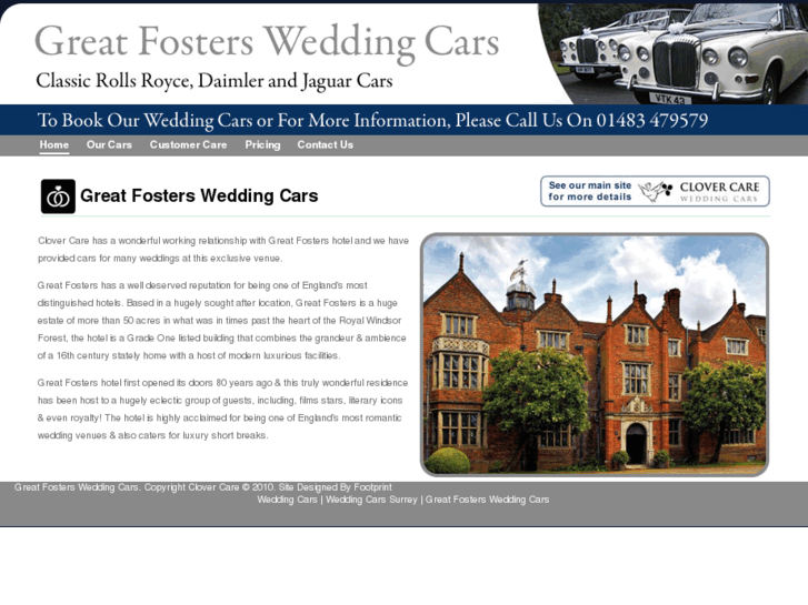 www.greatfostersweddingcars.co.uk