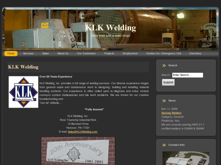 www.klkwelding.com