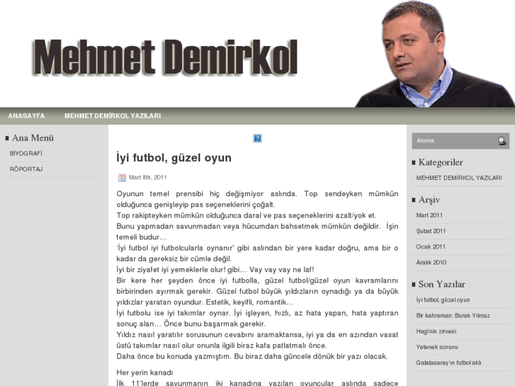 www.mehmetdemirkol.com