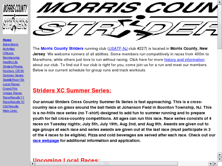 www.morriscountystriders.com