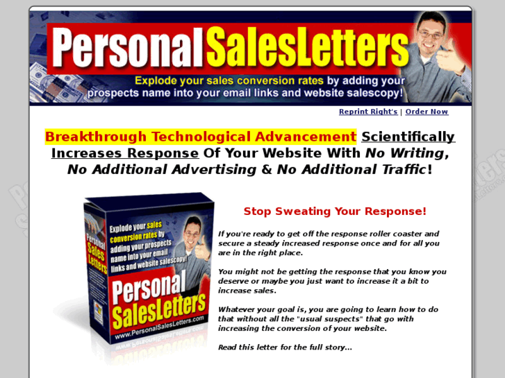 www.personalsalesletter.com