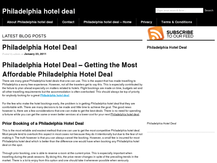 www.philadelphiahoteldeal.com