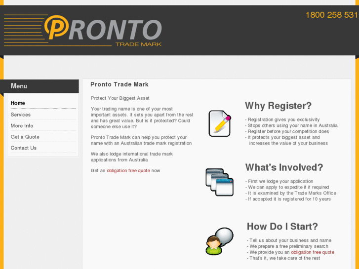 www.prontotrademark.com