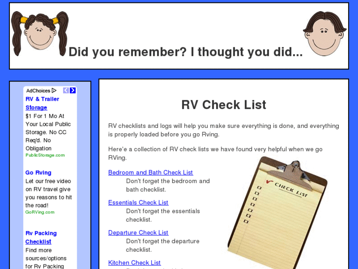 www.rvchecklist.info