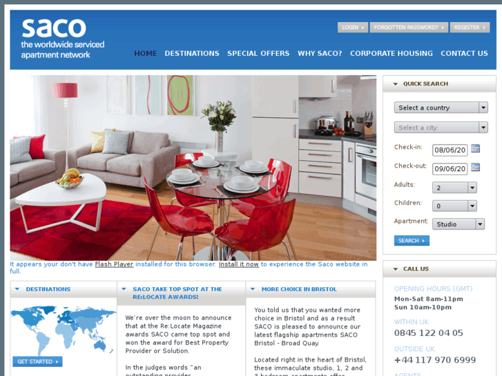 www.sacoapartments.co.uk