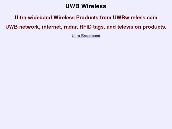 www.uwbwireless.com