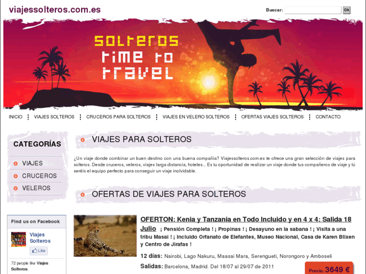 www.viajessolteros.com.es