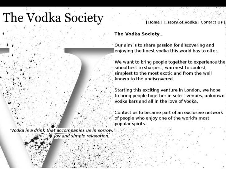 www.vodkasociety.com