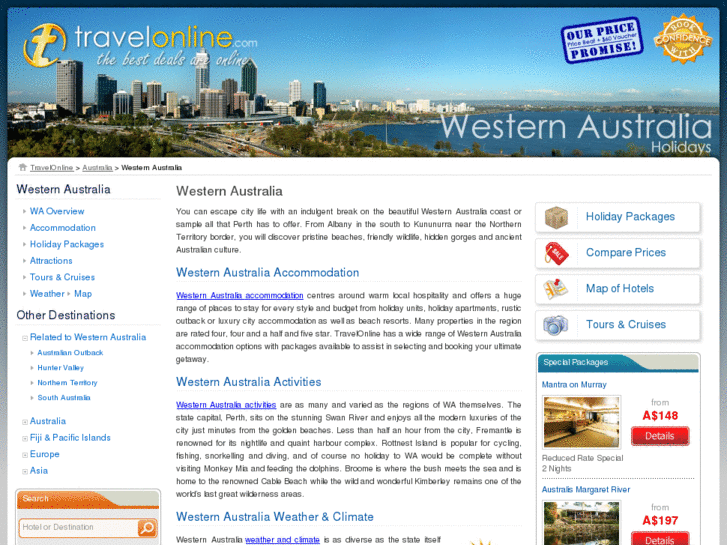 www.westernaustraliaholidays.com.au