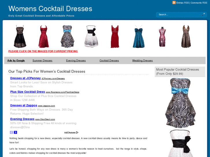 www.womenscocktaildresses.net