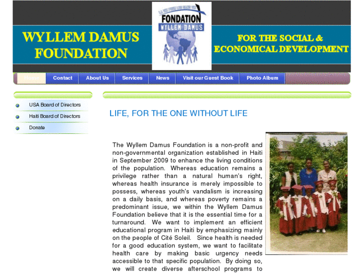 www.wyllemdamusfoundation.com