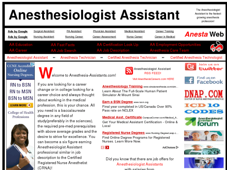 www.anesthesia-assistants.com