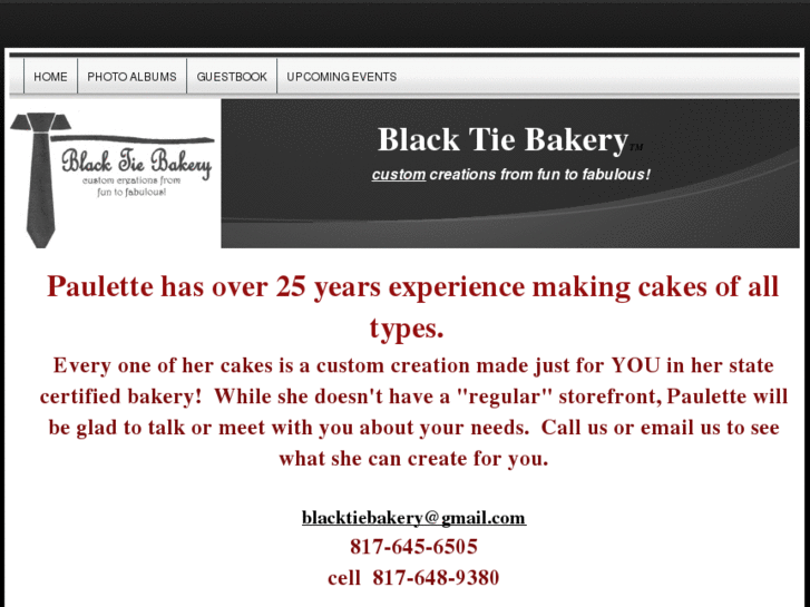 www.blacktiebakery.net