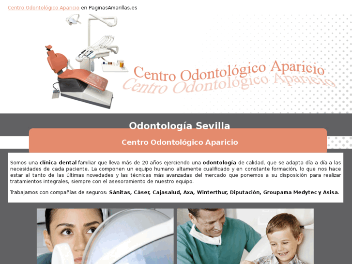 www.centroodontologicoaparicio.com