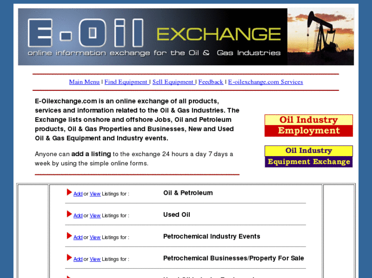 www.e-oilexchange.net