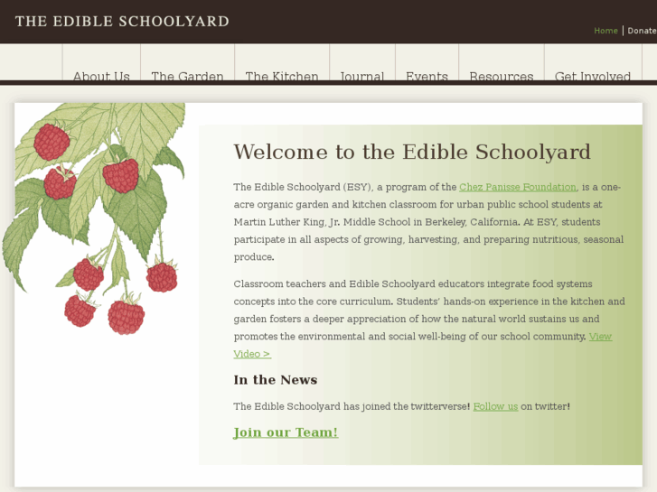 www.edibleschoolyard.org