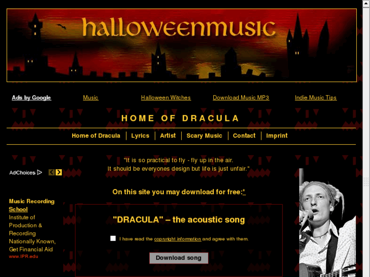 www.halloweenmusic.net