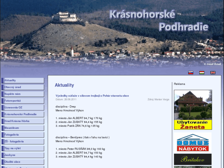 www.krasnohorskepodhradie.sk