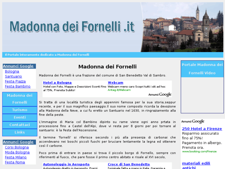 www.madonnadeifornelli.it