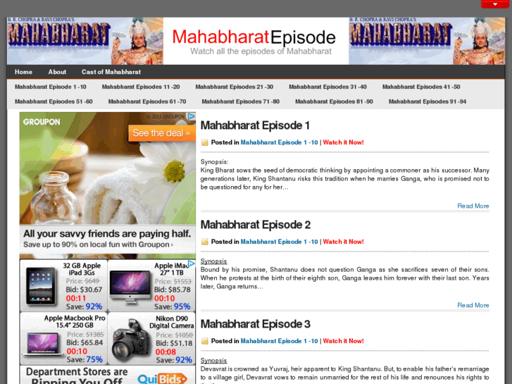 www.mahabharatepisode.com