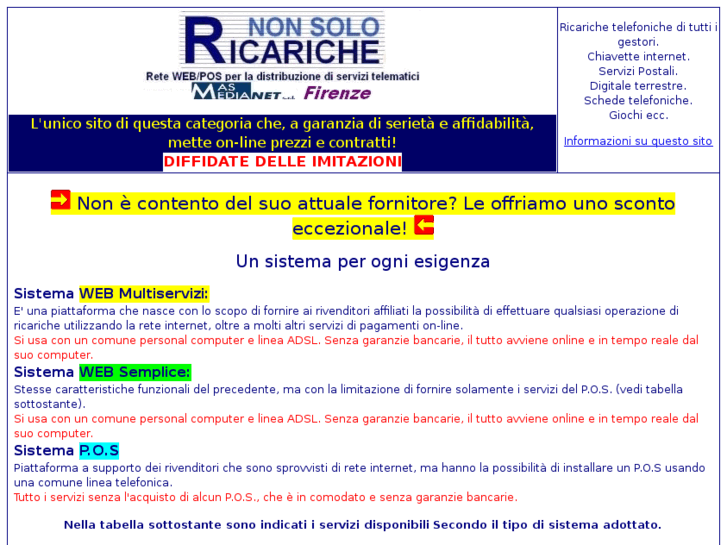 www.nonsoloricariche.it