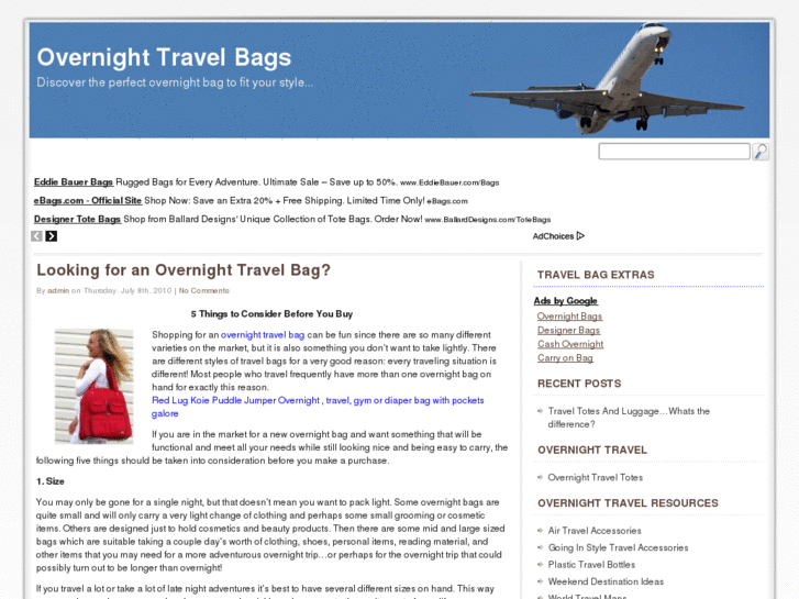 www.overnighttravelbag.com