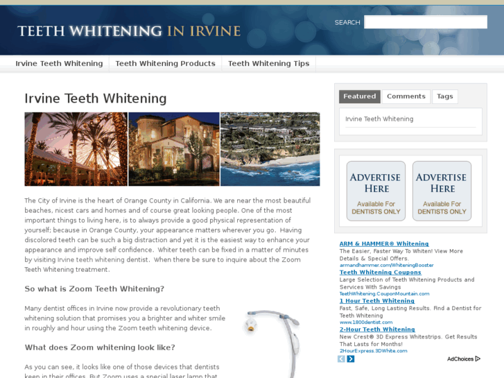 www.teethwhiteninginirvine.com