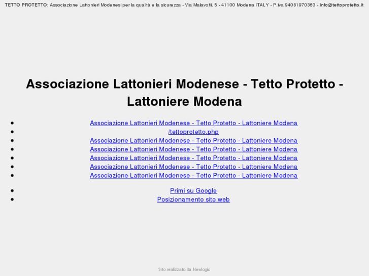 www.tettoprotetto.it