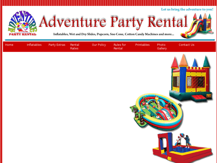 www.adventurepartyrental.biz