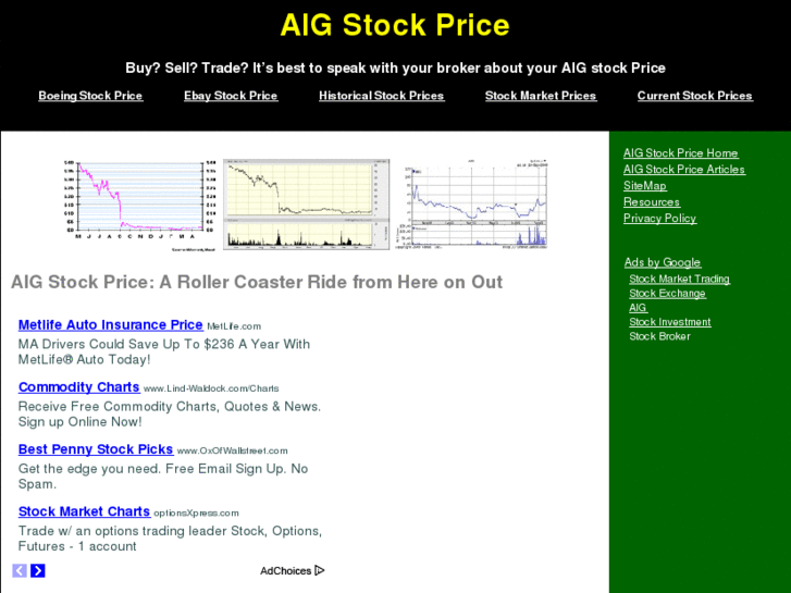 www.aigstockprice.net