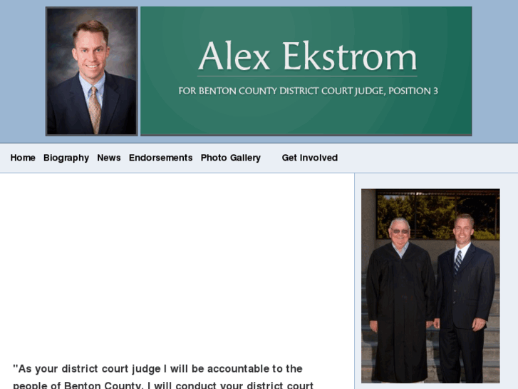 www.alexekstromforjudge.com