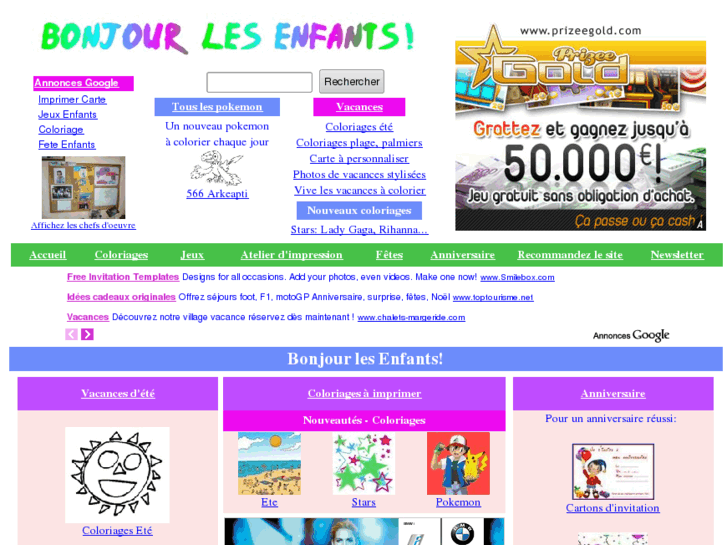 www.bonjourlesenfants.net