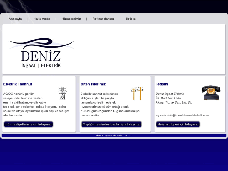 www.denizinsaatelektrik.com