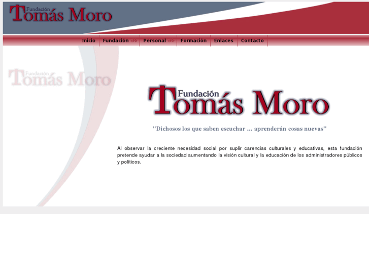 www.fundaciontomasmoro.org