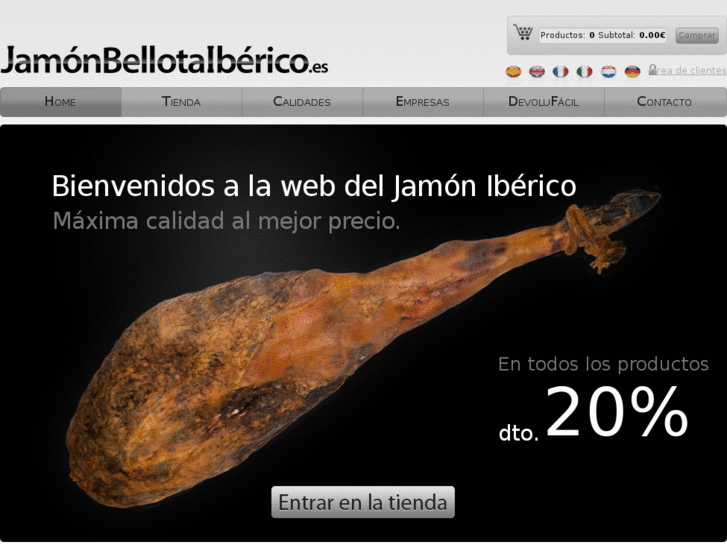 www.jamonbellotaiberico.es