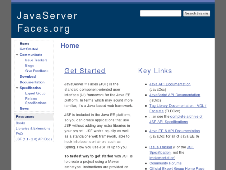 www.javaserverfaces.com