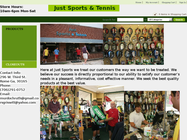 www.justsportsandtennis.com