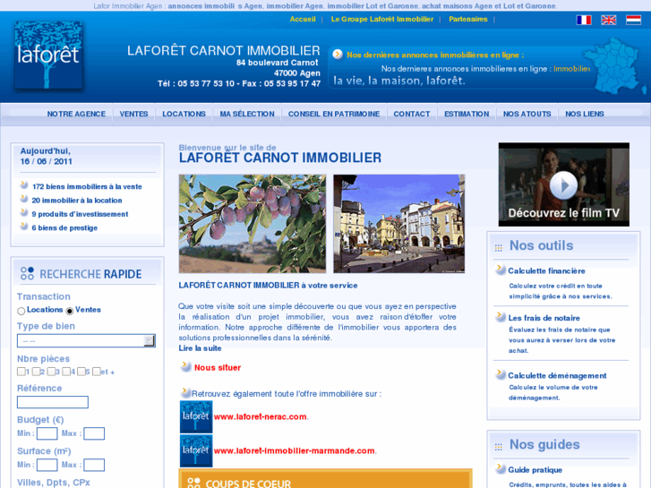 www.laforet-agen.com